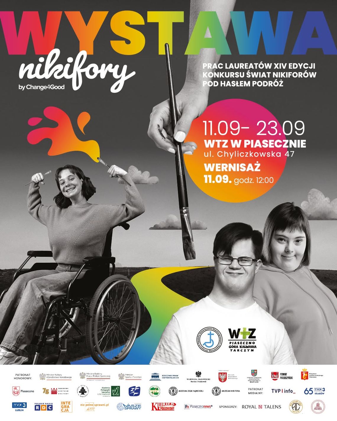 Wernisaż „Świat Nikiforów – Podróż” w Piasecznie Wernisaż „Świat Nikiforów – Podróż” w Piasecznie