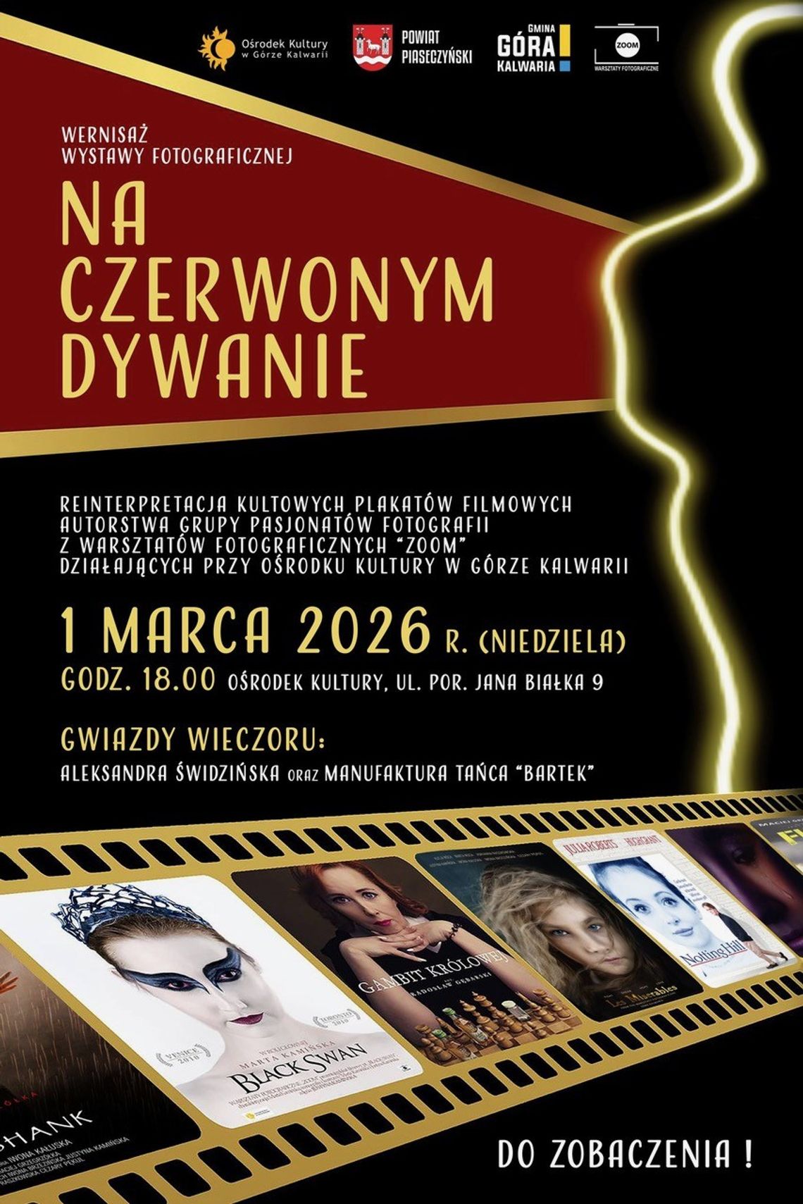 Wielkie kino w obiektywie. Wystawa fotografii w Górze Kalwarii