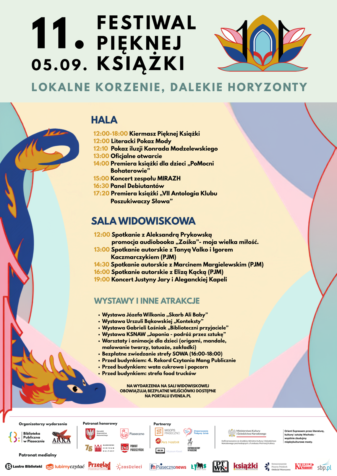 XI Festiwal Pięknej Książki w Piasecznie: Dalekie horyzonty literatury, spotkań i inspiracji XI Festiwal Pięknej Książki w Piasecznie: Dalekie horyzonty literatury, spotkań i inspiracji