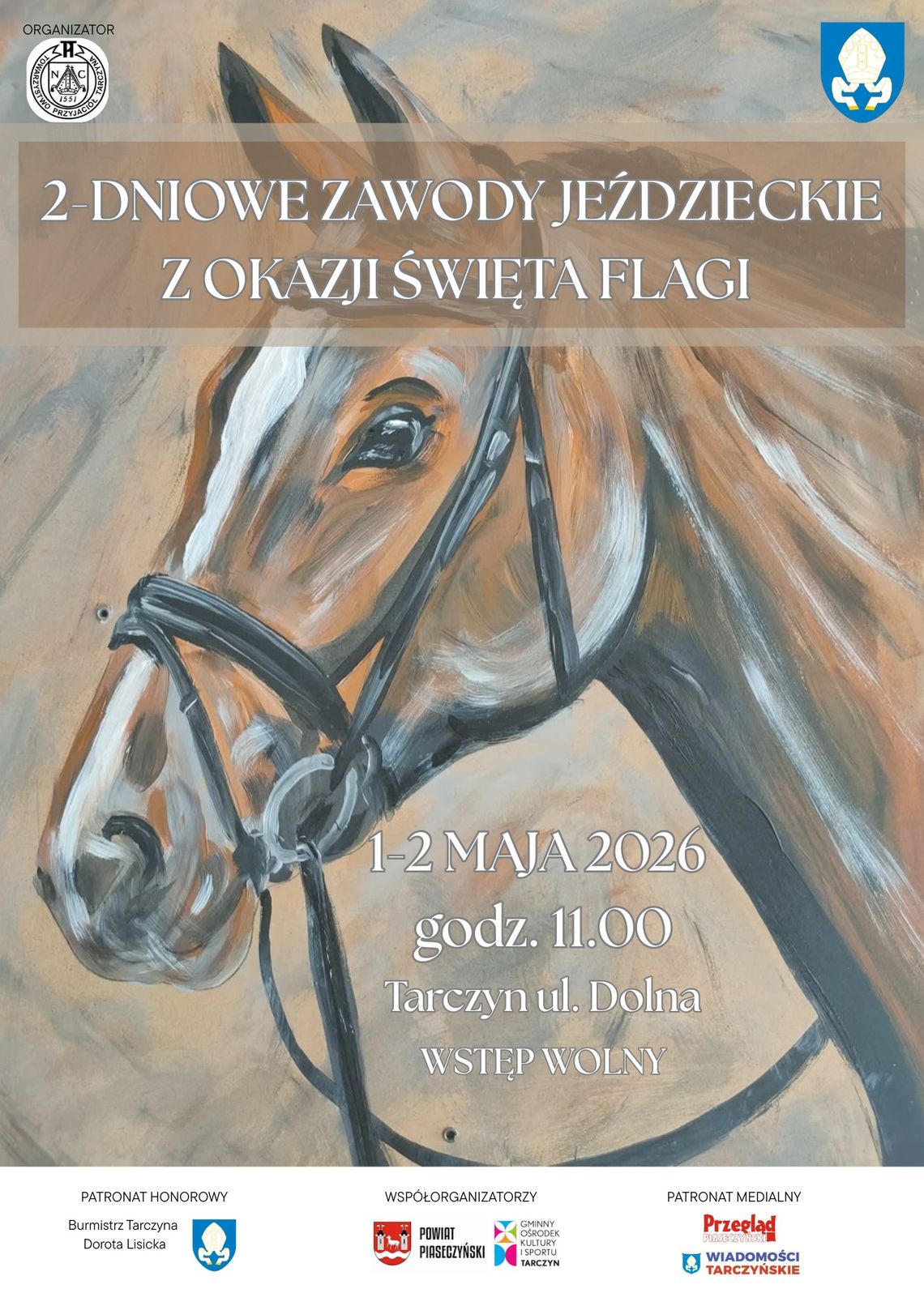 Zawody jeździeckie z okazji Święta Flagi