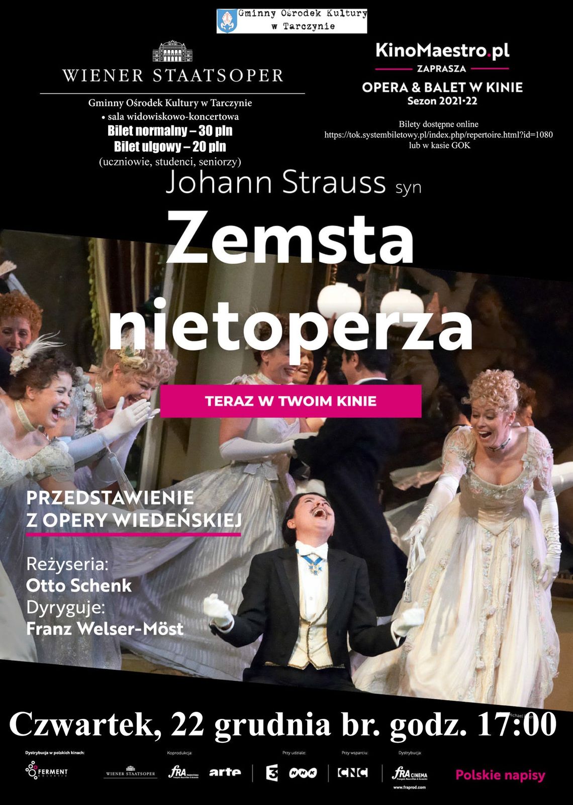 „Zemsta nietoperza” Johanna Straussa w Tarczynie „Zemsta nietoperza” Johanna Straussa w Tarczynie