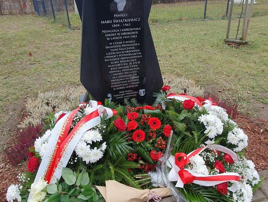 Pomnik Marii Świątkiewicz odsłonięty w Mrokowie [GALERIA]