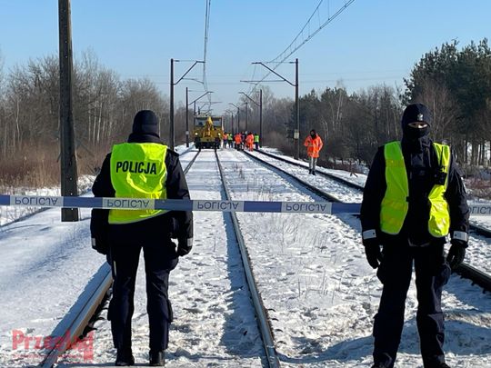 Osiem wagonów wykolejonych Jaroszowa Wola Piaseczno - 7.jpg
