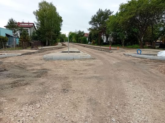 Budowa drogi łączącej Chyliczkowską z Przesmyckiego